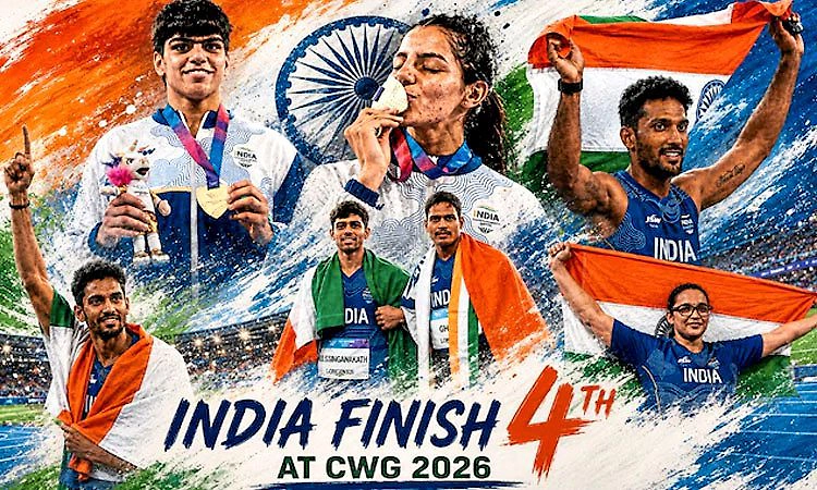 ಕಾಮನ್ ವೆಲ್ತ್ ಗೇಮ್ಸ್: 4ನೇ ಸ್ಥಾನ ಕಾಯ್ದುಕೊಂಡ ಭಾರತ