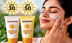 SPF 30 ಅಥವಾ SPF 50: ಚರ್ಮದ ರಕ್ಷಣೆಗೆ ಸೂಕ್ತ ಸನ್‌ಸ್ಕ್ರೀನ್ ಯಾವುದು?