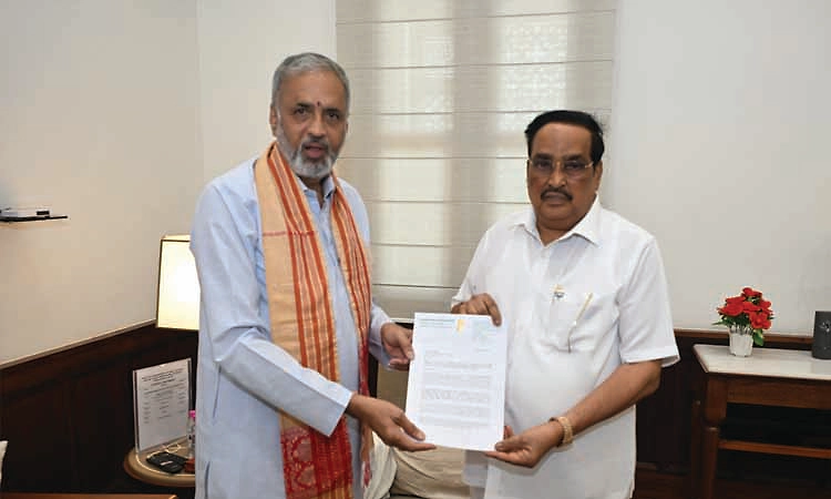 ಬೇಡ್ತಿ-ಹಿರೆವದ್ದತ್ತಿ ಜೋಡಣೆ:ಡಿಪಿಆರ್‌ ಪ್ರಕ್ರಿಯೆ ತಡೆಗೆ ಸಿ.ಆರ್. ಪಾಟೀಲ್‌ಗೆ ಕಾಗೇರಿ ಮನವಿ