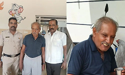 Udupi: Retired Lieutenant Commander found disoriented near railway tracks, rescued
