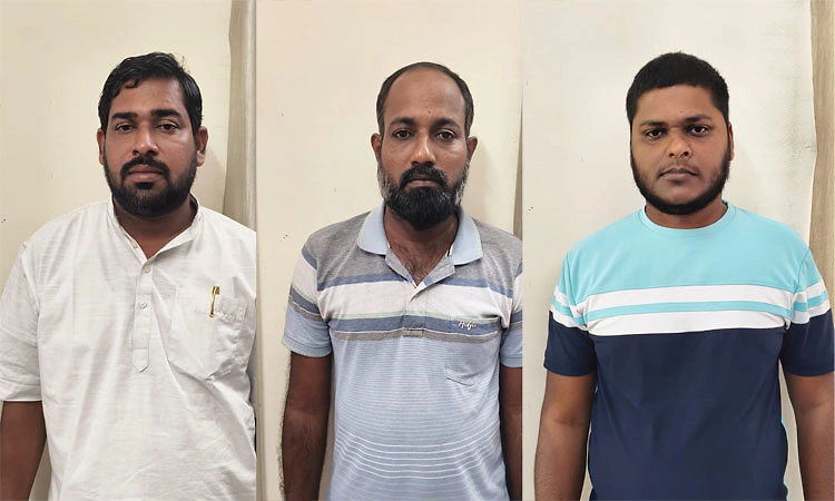 ಕೋಟ:ಪಡಿತರ ಅಕ್ಕಿ ಚೀಲ ವಿಚಾರವಾಗಿ ಕೊಲೆ ಬೆದರಿಕೆ ಪ್ರಕರಣ, ಮೂವರು ಆರೋಪಿಗಳ ಬಂಧನ  