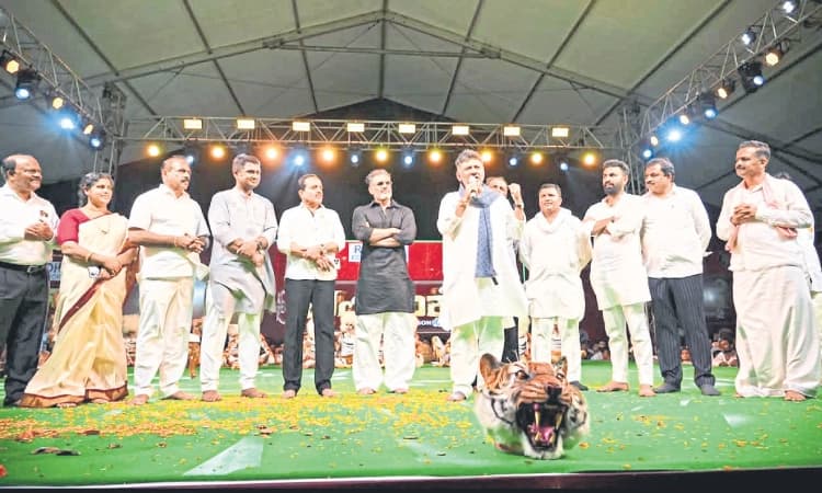 ಅದ್ದೂರಿ ಪಿಲಿನಲಿಕೆ: ಕರಾವಳಿ ಸಂಸ್ಕೃತಿಗೆ ಮಾರುಹೋದ ಸೆಲೆಬ್ರಿಟಿಗಳು