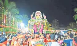 ಉಡುಪಿ ಉಚ್ಚಿಲ ದಸರಾ ವೈಭವಕ್ಕೆ ವಿಜೃಂಭಣೆಯ ತೆರೆ