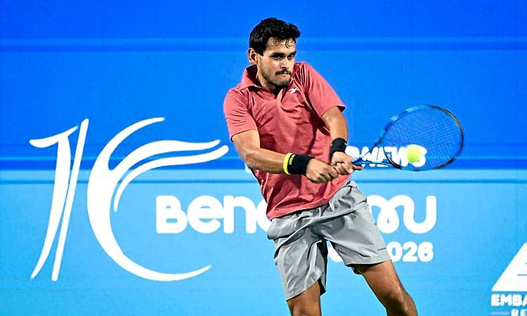 ಬೆಂಗಳೂರು ಓಪನ್: ಅರ್ಹತಾ ಸುತ್ತಿನಲ್ಲಿ ಸಿದ್ಧಾರ್ಥ್ ಮುನ್ನಡೆ   