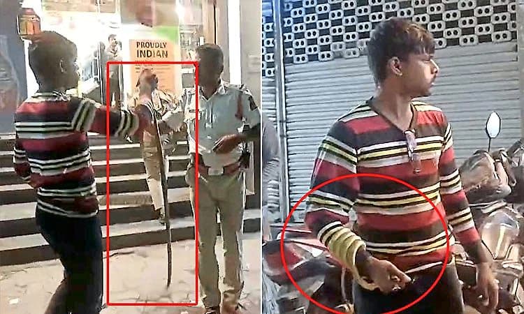 Viral: ಸತ್ತ ಹಾವು ತೋರಿಸಿ ಪೊಲೀಸ್‌ ಹಿಡಿತದಿಂದ ಪರಾರಿಯಾದ ಕುಡುಕ