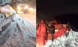 Authorities facilitate movement of 35 vehicles stranded in snow in Jammu and Kashmir's Kupwara