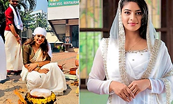 ರಂಜಾನ್‌ ತಿಂಗಳಿನಲ್ಲಿ ಹಿಂದೂ ಧಾರ್ಮಿಕ ಆಚರಣೆಯಲ್ಲಿ ಮುಸ್ಲಿಂ ನಟಿ ಭಾಗಿ: ಪರ - ವಿರೋಧ ಚರ್ಚೆ