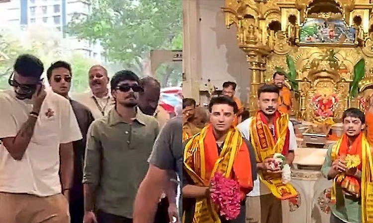 T20 WC Semifinal: ಸಿದ್ಧಿವಿನಾಯಕನ ಮೊರೆ ಹೋದ ಇಶಾನ್ ಕಿಶನ್, ಅಭಿಷೇಕ್,ಅಕ್ಷರ್ ಪಟೇಲ್!