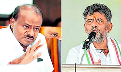 ಎಚ್‌ಡಿಕೆಯಿಂದ ಬುಡುಬುಡಿಕೆ, ಬಣ್ಣದ ಮಾತು: ಡಿಸಿಎಂ ಡಿಕೆಶಿ 