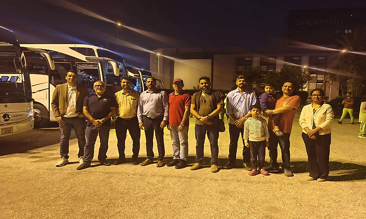 Kannada Sangha Bahrain helps 400 Indians return home