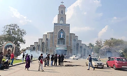 ಗುಡ್ ಫ್ರೈಡೇ ಪ್ರಾರ್ಥನೆ ವೇಳೆ ಹೆಜ್ಜೇನು ದಾಳಿ, ನೂರಾರು ಮಂದಿಗೆ ಗಾಯ