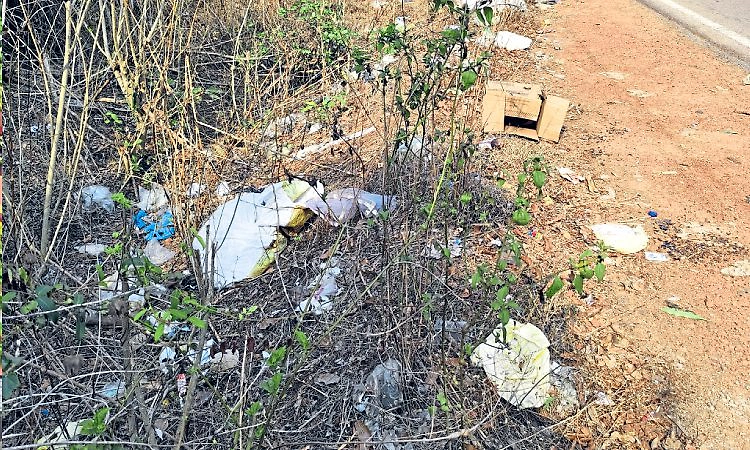 ಕಿಲ್ಪಾಡಿ: ಗಾಡಿಯಲ್ಲಿ ಬಂದು ಕಸ ಹಾಕೋರ್ಯಾರು?