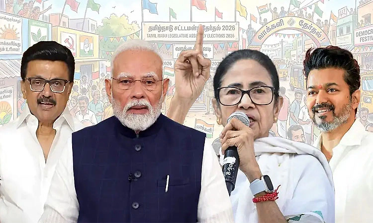 West Bengal, Tamil Nadu election counting: BJP crosses 150 leads in Bengal, Vijay’s TVK makes strong debut in Tamil Nadu