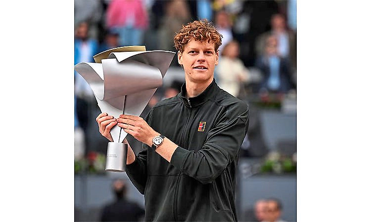 Madrid Open: ಜಾನಿಕ್ ಸಿನ್ನರ್ ಗೆ ಮೊದಲ ಮ್ಯಾಡ್ರಿಡ್ ಓಪನ್ ಕಿರೀಟ