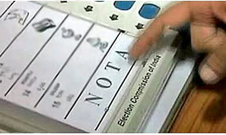 ಪಂಚ ರಾಜ್ಯಗಳ ಚುನಾವಣಾ ಫಲಿತಾಂಶ: ನೋಟಾ ಆಯ್ಕೆಗೆ ಮತದಾರರ ನಿರಾಸಕ್ತಿ!