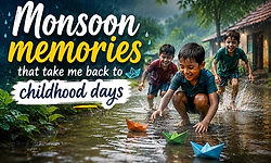  Shades of monsoon: Monsoon memories that take me back to childhood days