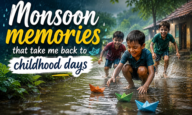  Shades of monsoon: Monsoon memories that take me back to childhood days