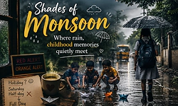 Shades of Monsoon : Where rain childhood memories quietly meet