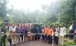 Gadaikallu: Youth twists foot during trekking, rescued