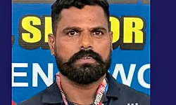 ಪವರ್‌ ಲಿಫ್ಟರ್‌ ಸಂತೋಷ್ ಪೂಜಾರಿ ವೆಲ್ಡಿಂಗ್ ಮಾಡುತ್ತಿದ್ದಾಗ ಕಟ್ಟಡದಿಂದ ಬಿದ್ದು ಸಾವು