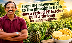 From the playground to the pineapple field: How a retired PE teacher built a thriving farming business