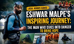 Local heroes series: Eshwar Malpe's inspiring journey: The man who dives into danger to bring hope