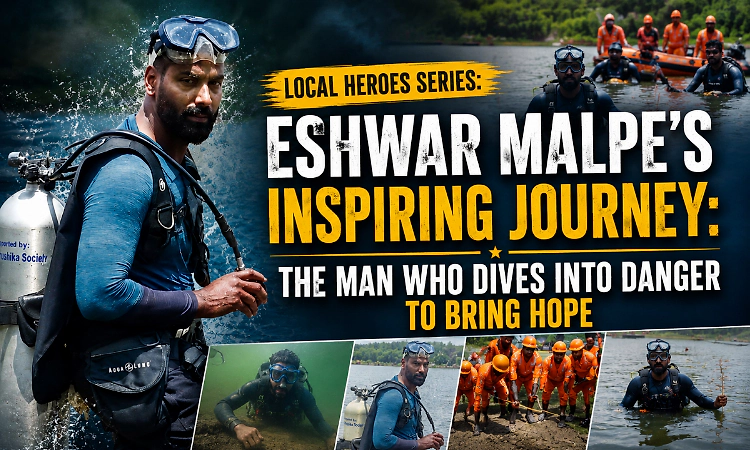 Local heroes series: Eshwar Malpe's inspiring journey: The man who dives into danger to bring hope