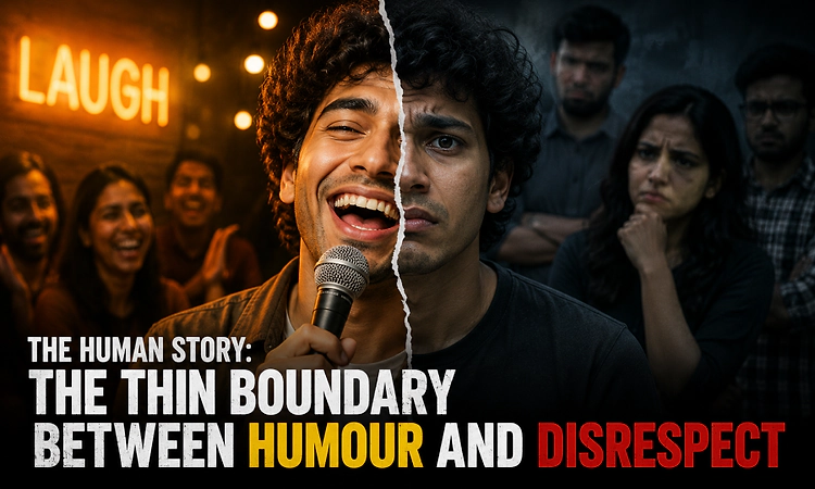 The human story: The thin boundary between humour and disrespect