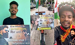 ಯಶ್‌ ಭೇಟಿಗೆ ಒಡಿಶಾದಿಂದ ಬೆಂಗಳೂರಿಗೆ 1,500 ಕಿ.ಮೀ. ದೂರ ಸೈಕಲ್‌ ಸವಾರಿ ಆರಂಭಿಸಿದ ಅಭಿಮಾನಿ!