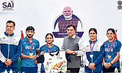 ಪದಕ ವಿಜೇತರು ತವರಿಗೆ ಬಂದರು: ಮುಂದಿನ ಗುರಿ ಏಷ್ಯನ್‌ ಗೇಮ್ಸ್‌