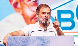 ಪ್ರಯಾಗ್‌ರಾಜ್‌ನಲ್ಲಿ ರಾಹುಲ್‌ ಗಾಂಧಿ ನೇತೃತ್ವದಲ್ಲಿ 'ಛಾತ್ರೋಂ ಕಿ ಗೂಂಜ್' ಕಾರ್ಯಕ್ರಮ