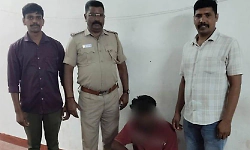 Hunsur: Youth arrested for allegedly consuming ganja on temple route