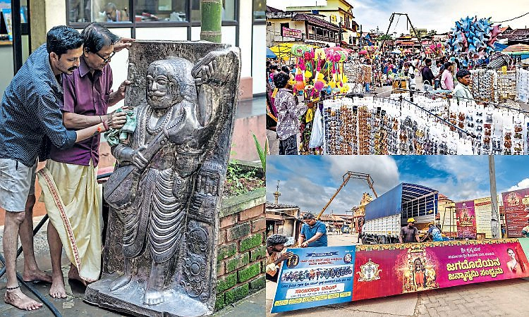 Udupi: ನಾನಾ ವೇಷಗಳ ಅಬ್ಬರಕ್ಕೆ ಸಜ್ಜಾಗಿದೆ ರಥಬೀದಿ