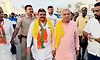 ಕೊಪ್ಪಳ ಗಡಿ ಪ್ರವೇಶಿಸಿದ ಬಿಜೆಪಿ ಪಾದಯಾತ್ರೆ: ಚನ್ನಳ್ಳಿ ಕ್ರಾಸ್‌ನಲ್ಲಿ ಭವ್ಯ ಸ್ವಾಗತ