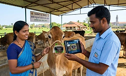 ಶೀಘ್ರ ದನಗಳಿಗೆ ಕಿವಿಯೋಲೆ ಬದಲು ‘ಪಶು ಆಧಾರ್‌’!
