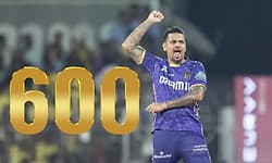 Narine becomes first cricketer to take 600 T20 wickets