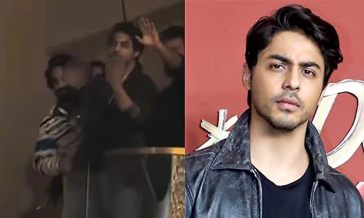 Aryan Khan sparks controversy after showing middle finger at Bengaluru pub