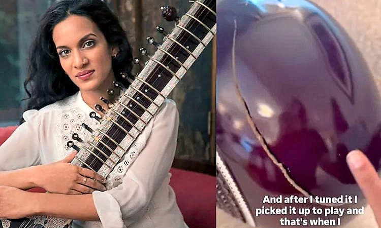 ವಿಮಾನದಲ್ಲಿ ಅನೌಷ್ಕ ಶಂಕರ್‌ ಸಿತಾರ್‌ಗೆ ಹಾನಿ  