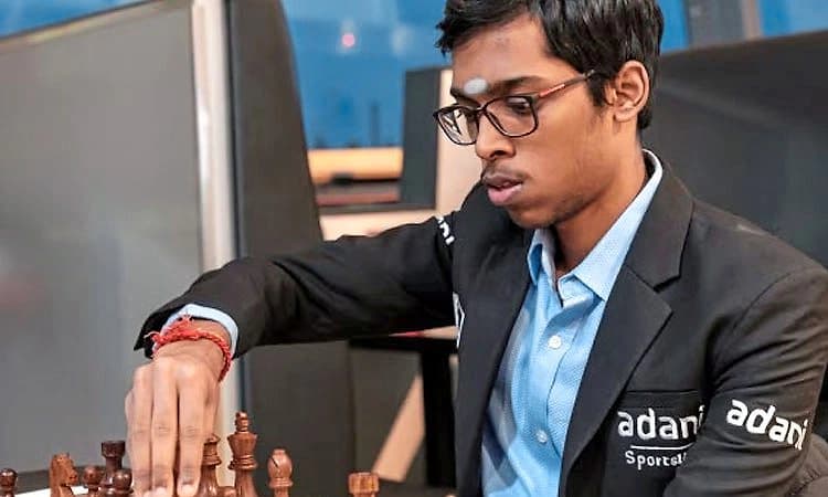 ಲಂಡನ್‌ ಚೆಸ್‌: ಡ್ರಾ ಸಾಧಿಸಿದ ಪ್ರಜ್ಞಾನಂದಗೆ ಜಂಟಿ ಅಗ್ರಸ್ಥಾನ 