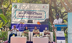 Traffic Police Day observed in Bengaluru with student interaction