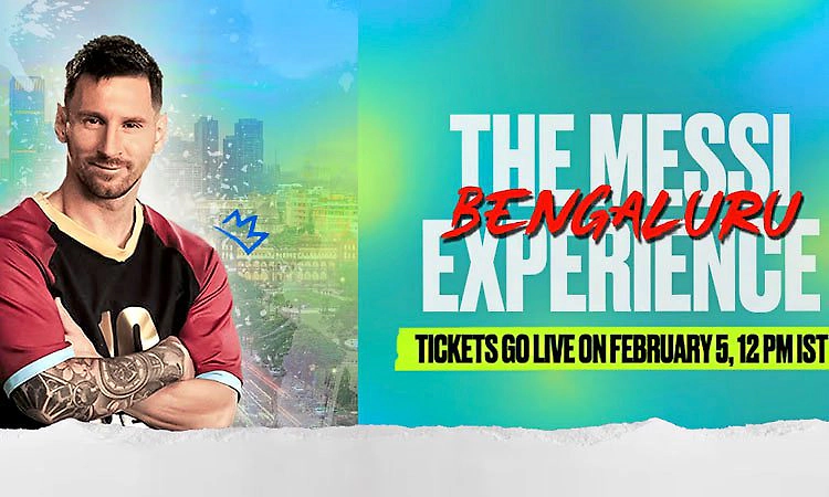 ಬೆಂಗಳೂರಿಗೆ ಬರ್ತಿದೆ 'ದ ಮೆಸ್ಸಿ ಎಕ್ಸ್‌ಪೀರಿಯನ್ಸ್': ಫುಟ್‌ಬಾಲ್ ಅಭಿಮಾನಿಗಳಿಗೆ ಹಬ್ಬ!