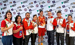 ಏಷ್ಯನ್‌ ಬಾಕ್ಸಿಂಗ್‌: ಜಾಸ್ಮಿನ್‌, ಮೀನಾಕ್ಷಿ ಹೂಡಾ ಸೆಮೀಸ್‌ಗೆ 