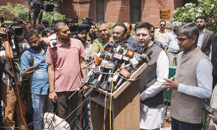 Aam Aadmi Party branded us corrupt after we left, says Raghav Chadha