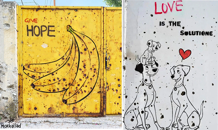 ‘Love is the solution’: Meet Iraqi artist Mokhallad Habib who transforms war scars into art