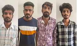 Four arrested in temple theft case in Yelandur