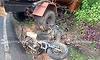 Rider dies, another seriously injured in bike-lorry accident in Savanur