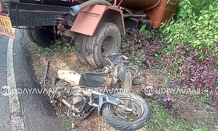 Rider dies, another seriously injured in bike-lorry accident in Savanur