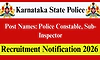 Sub-Inspector, ಕಾನ್ಸ್‌ ಟೇಬಲ್‌ ಹುದ್ದೆಗೆ ಅರ್ಜಿ ಆಹ್ವಾನ-‌ 8000ಕ್ಕೂ ಅಧಿಕ ಉದ್ಯೋಗ