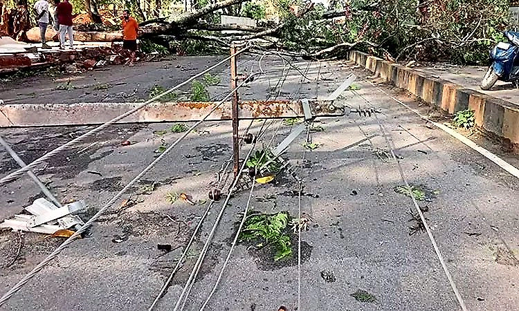 Pre-monsoon winds and rain cause Rs 11.73 crore damage to MESCOM assets
