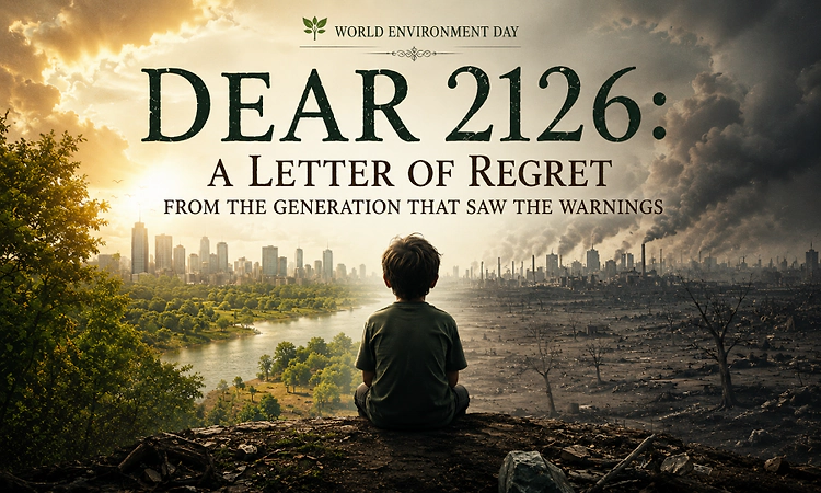 World environment Day: "Dear 2126" An apology letter from a generation that knew better
